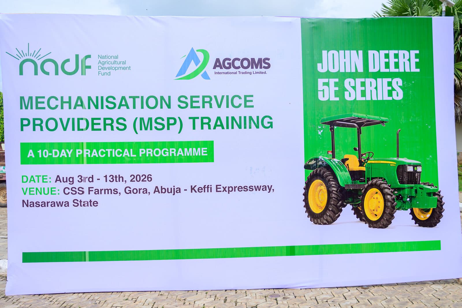 Mechanisation Service Providers training, CSS Farms